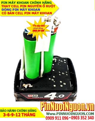 Pin máy khoan cầm tay 12v MH12-4000mAh (4.0AH) Lithium Li-Ion 